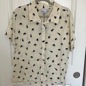 ASOS Curve Elephant Shirt
